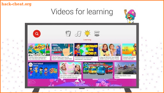 YouTube Kids for Android TV screenshot