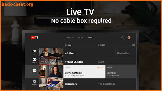 YouTube TV: Live TV & more screenshot