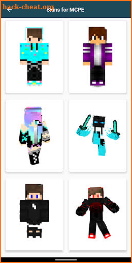 Youtuber Skins for Minecraft screenshot