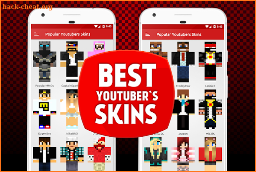 Youtubers Skins for MCPE screenshot