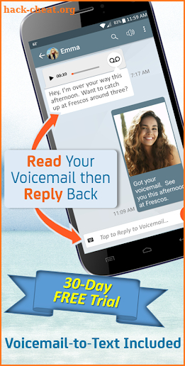 YouVOXX Voicemail, Call Blocker screenshot