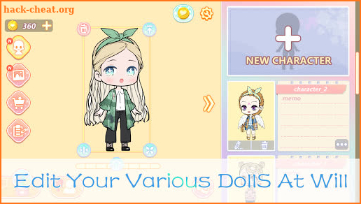 YOYO Doll - dress up games, avatar maker screenshot