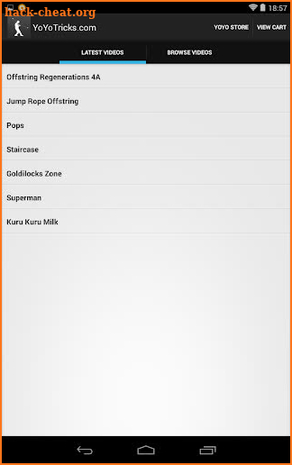 Yoyo Tricks, Videos, and Store screenshot