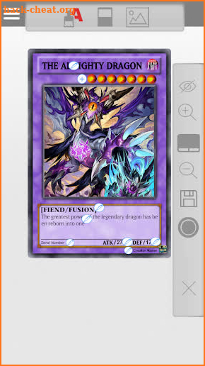 Yugioh Card Maker screenshot