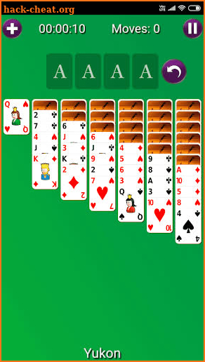 Yukon Solitaire and variants (Russian, Alaska) screenshot