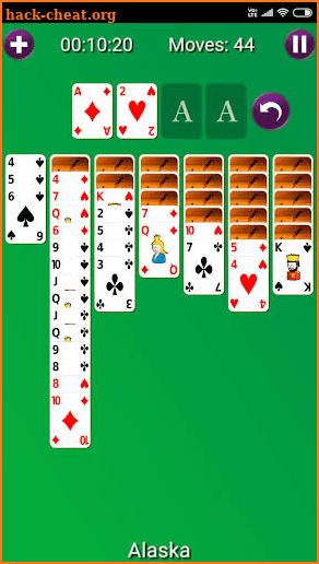 Yukon Solitaire and variants (Russian, Alaska) screenshot