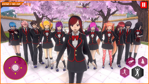 YUMI Japanese Anime Girl 3D : High School Sim 2021 screenshot