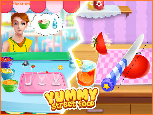 Yummy Street Food Chef - Kitchen Cooking Game screenshot