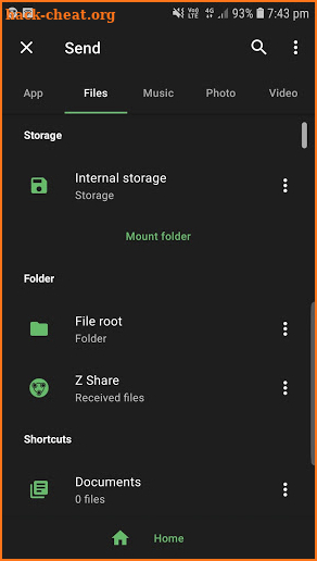 Z Share - Fastest Desi file sharing app screenshot