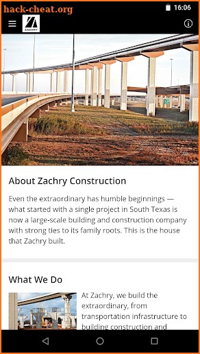 Zachry Connect screenshot