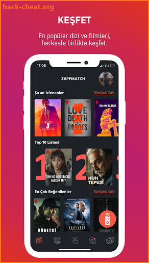 Zappmatch for Netflix screenshot