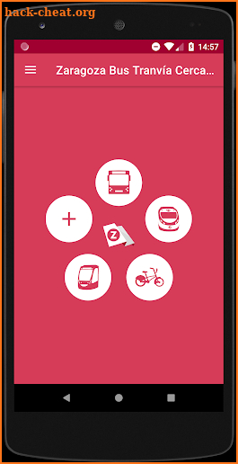 Zaragoza Bus Tranvia Cercanias Bizi screenshot