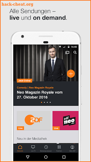 ZDFmediathek & Live TV screenshot