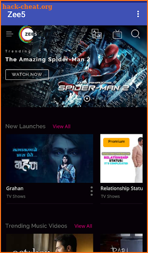 ZEE5 - Unlimited Entertainment Shows screenshot