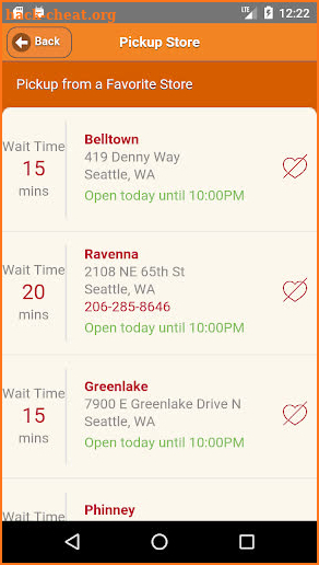 Zeeks Mobile Ordering screenshot