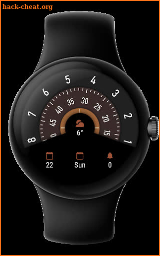 Zeitscheiben Watchface screenshot