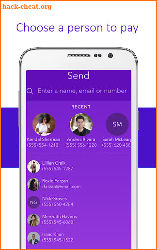 Zelle Quickpay Guide mobile screenshot