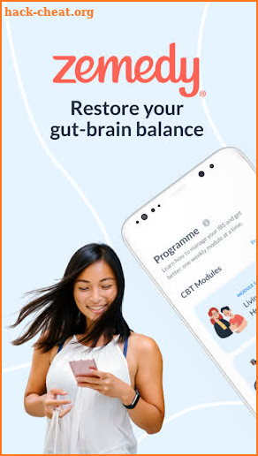 Zemedy - IBS, Gut Relief (CBT, Poop,Tracker, Diet) screenshot