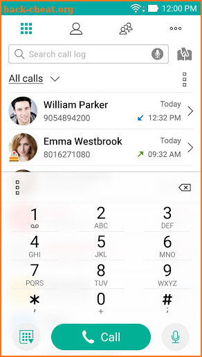 ZenUI Dialer & Contacts screenshot