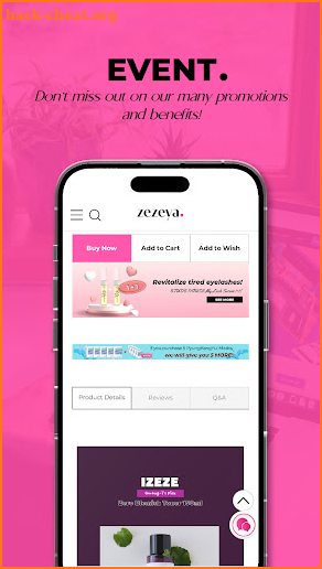 ZEZEYA - korea product store screenshot