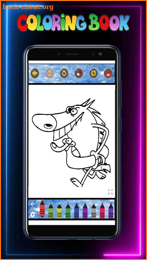 Zig and Sharko Coloring Book screenshot