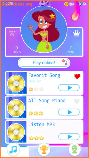 Zig and Sharko Piano Game screenshot