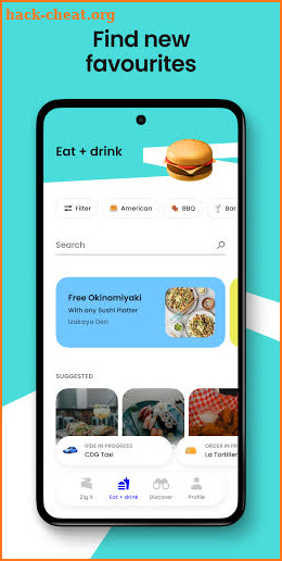 Zig - Ride, Food, & Deals in Singapore screenshot