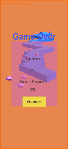 Zigzag Black Ball screenshot