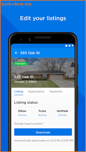 Zillow Rental Manager screenshot