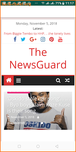 Zim  NewsGuard screenshot