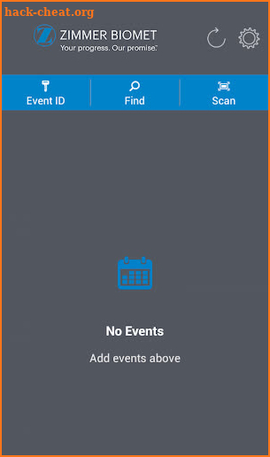 Zimmer Biomet Events screenshot