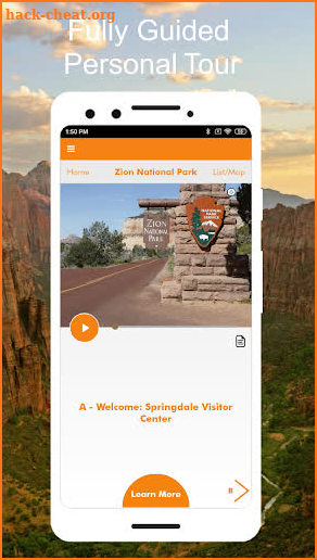 Zion National Park Utah Driving Tour screenshot