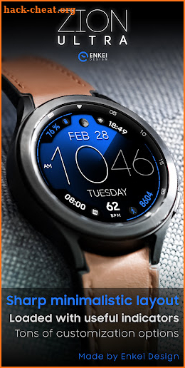 ZION Ultra - watch face screenshot