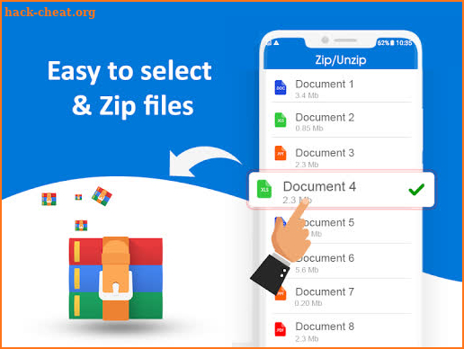 Zip File Reader: Zip Unzip File Manager - Fast Zip screenshot