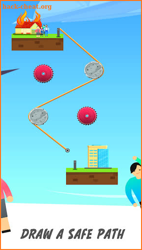 Zip Line - Physics Puzzle Game screenshot