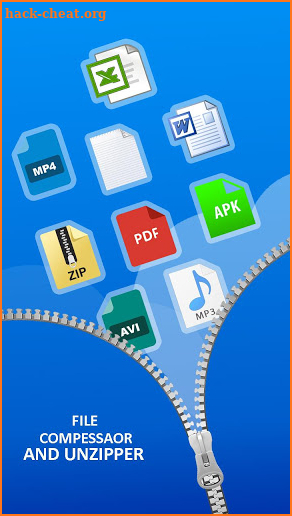 Zip Unzip File compressor & extractor File Manager screenshot