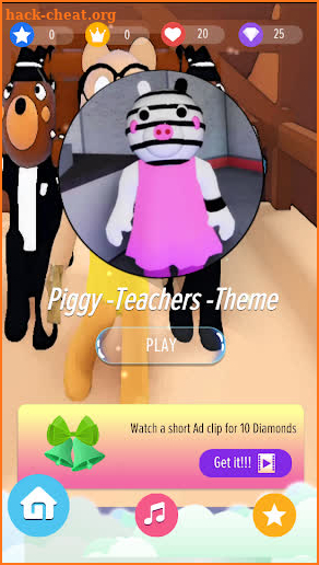 Zizzy Piggy Piano Roblx :  Bunny Willow 2 screenshot