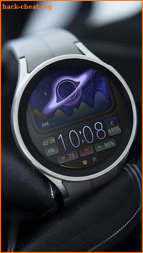 ZKin Watch Starry Sky Widget screenshot