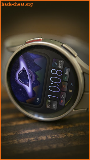 ZKin Watch Starry Sky Widget screenshot