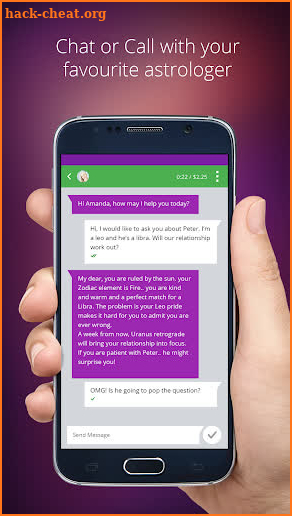 Zodiac Live: ask an astrologer screenshot