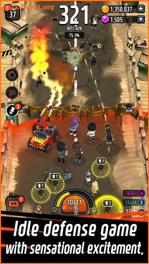 Zombie Defense King screenshot