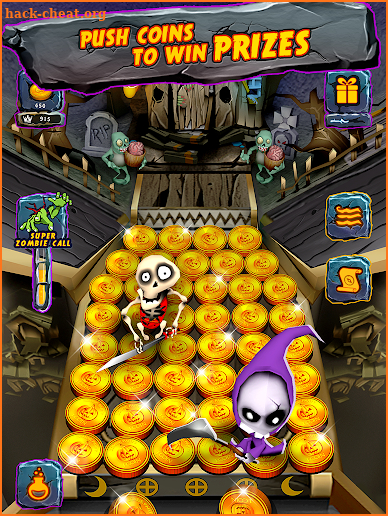 Zombie Ghosts Coin Party Dozer screenshot