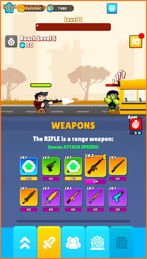 Zombie Road Idle screenshot