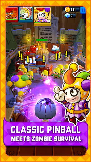 Zombie Rollerz - Pinball Adventure screenshot