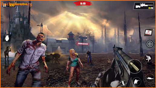 Zombie Survival Shooter Games screenshot