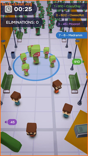 ZOMBIES: Crowd City IO screenshot