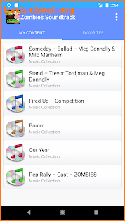 Zombies Soundtrack Songs screenshot