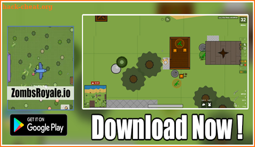 ZombsRoyale.io Game strategy screenshot