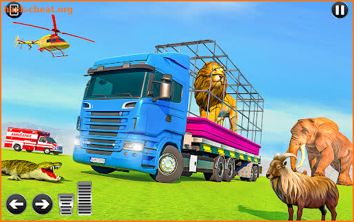 Zoo Animals Transport Truck Driving Simulator Game screenshot