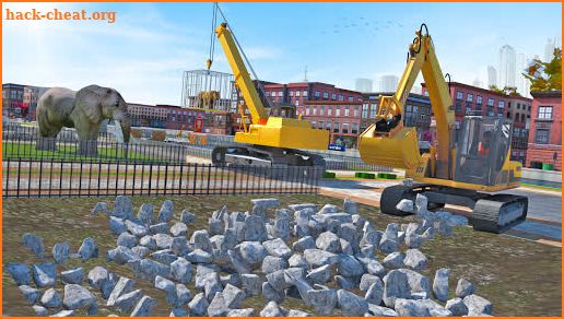 Zoo Construction: Heavy Excavator Truck Driving screenshot